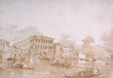 Der Canal Grande mit der Ca